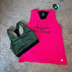 LulaRoe Rise Top Small and Medium Sports bra